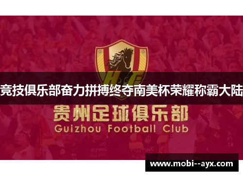 竞技俱乐部奋力拼搏终夺南美杯荣耀称霸大陆 竞技俱乐部奋力拼搏终夺南美杯荣耀称霸大陆